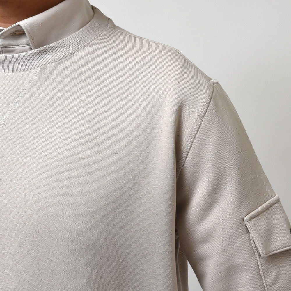 HERNO（ヘルノ） RESORTリゾート コットンクルーネックスウェット JG00018UR-50017