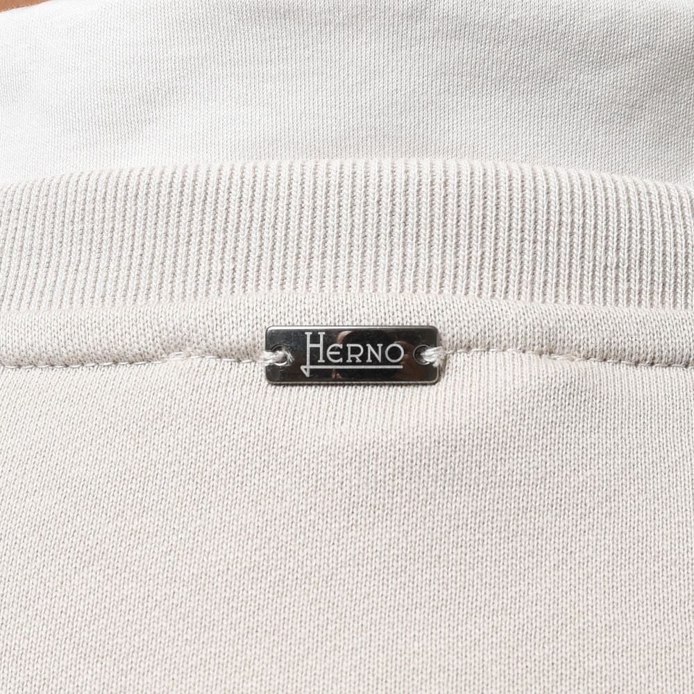 HERNO（ヘルノ） RESORTリゾート コットンクルーネックスウェット JG00018UR-50017