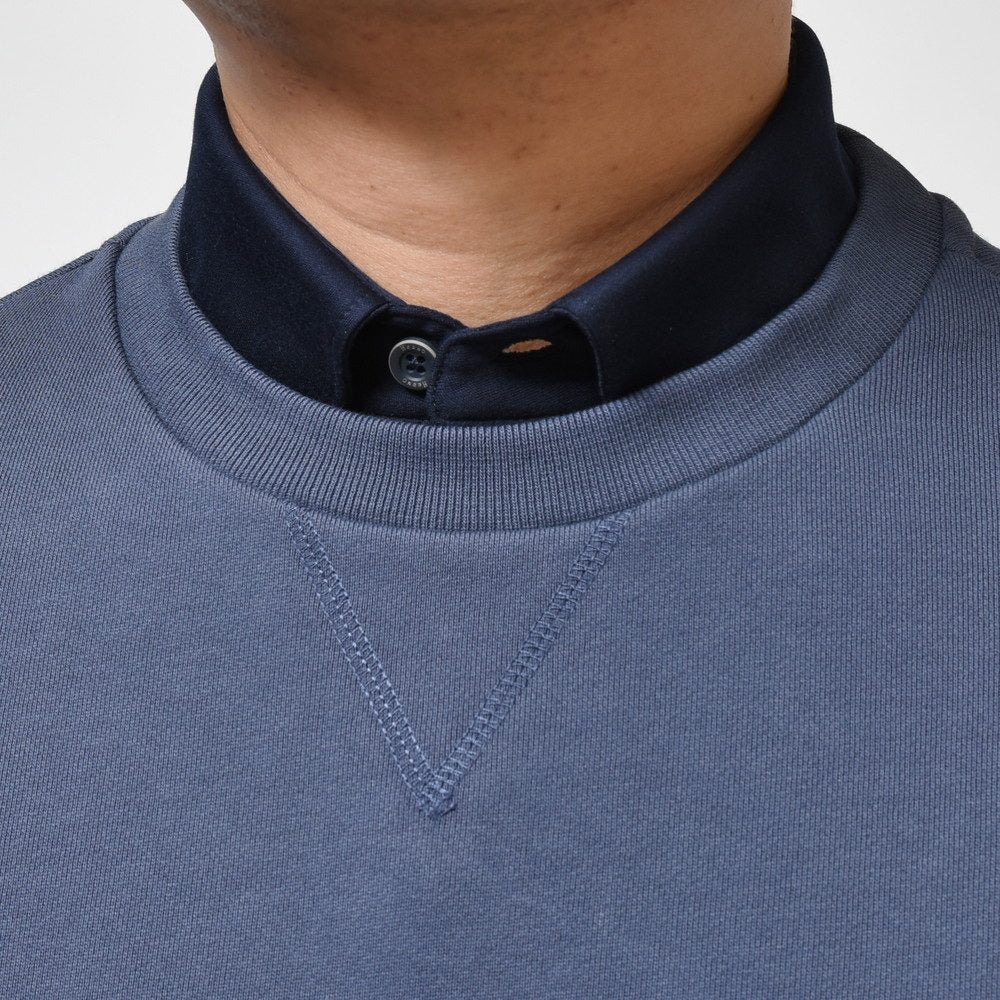 HERNO（ヘルノ） RESORTリゾート コットンクルーネックスウェット JG00018UR-50017