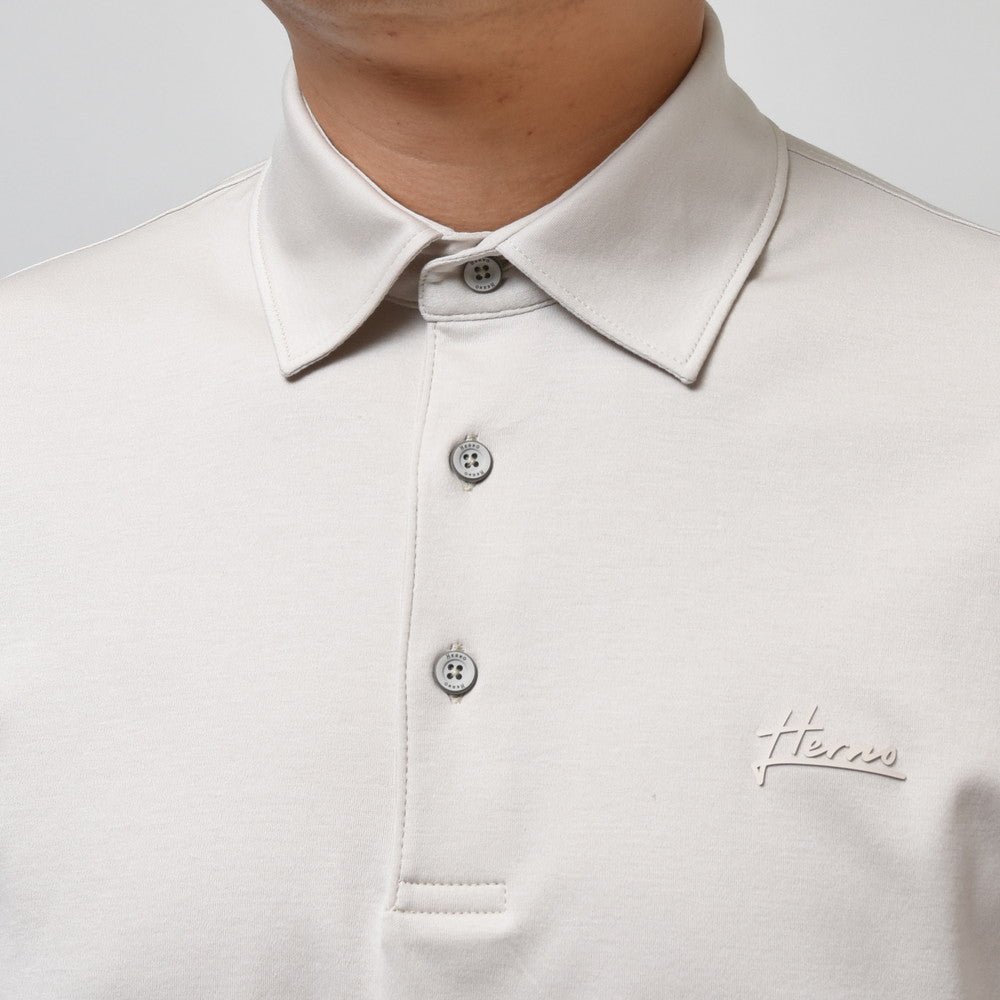 HERNO（ヘルノ） RESORTリゾート コットンジャージS/Sポロ JPL0001UR-52052