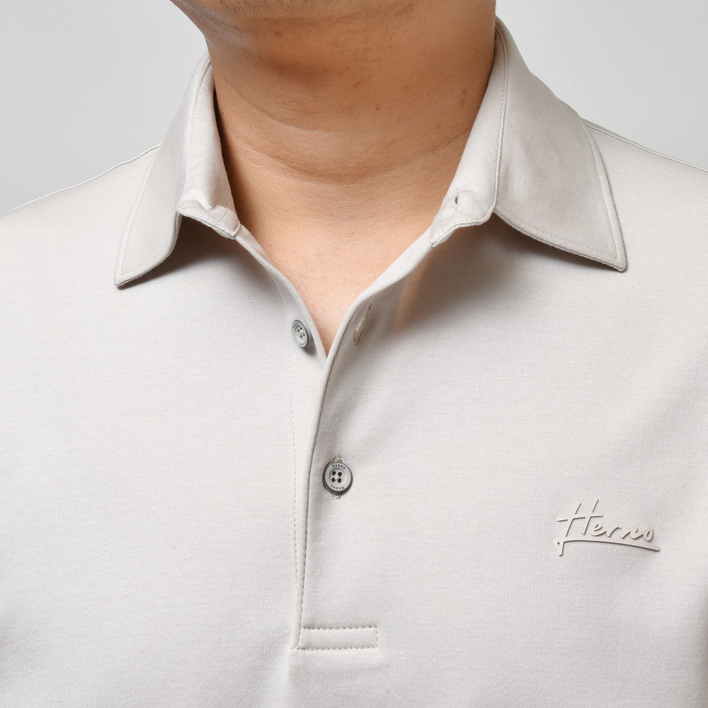 HERNO（ヘルノ） RESORTリゾート コットンジャージS/Sポロ JPL0001UR-52052