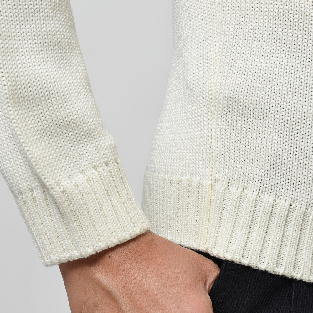ZANONE（ザノーネ） 5ゲージウールソリッドモックネックニット LUPO RAG/SLIM FIT/812565/ZR229