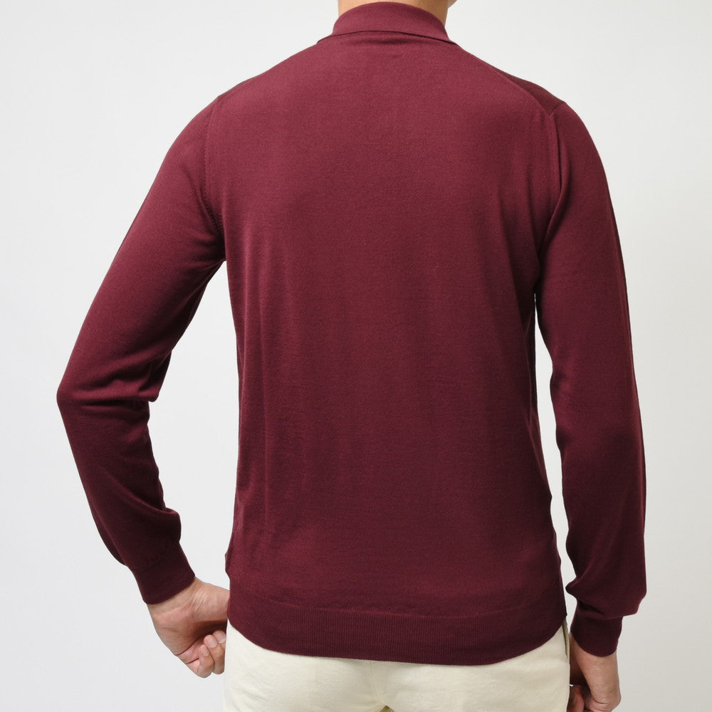 ZANONE（ザノーネ） 18ゲージウールソリッドニットポロ POLO/SLIM FIT/810002/Z0290