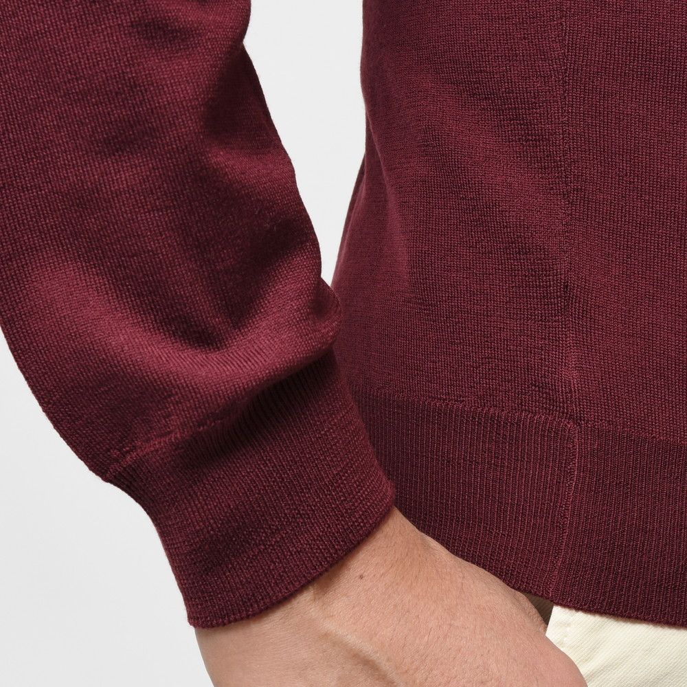 ZANONE（ザノーネ） 18ゲージウールソリッドニットポロ POLO/SLIM FIT/810002/Z0290