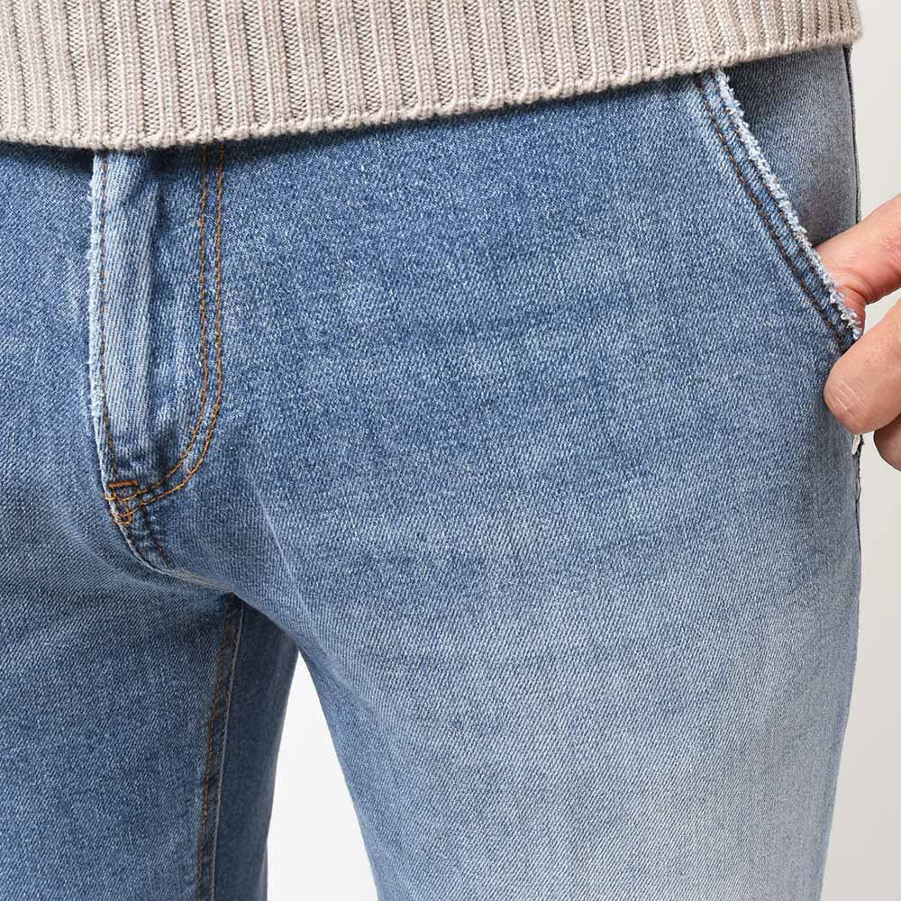 PT TORINO DENIM ピーティートリノデニム コットン ストレッチ ウォッシュド デニムスラックス INDIE/TAPERED FIT