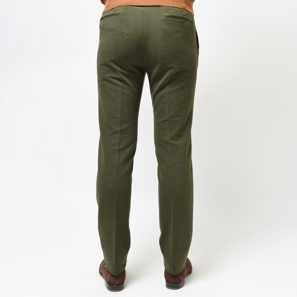 INCOTEX（インコテックス） SLIM FIT ガーメントダイストレッチコットンドスキンテーパードパンツ 1W0030-4539A