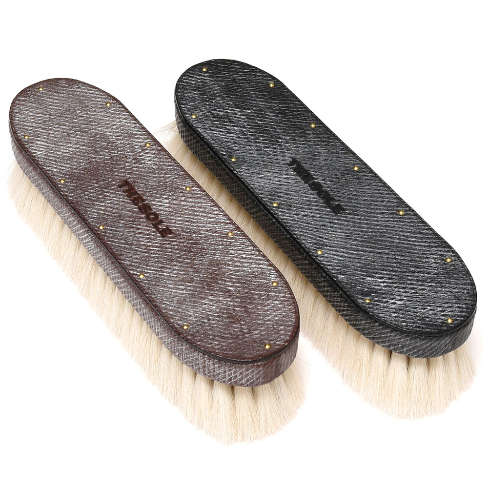 THE SOLE（ザ ソール） 山羊毛ブラシ ヴォリンカレザー TSB RC