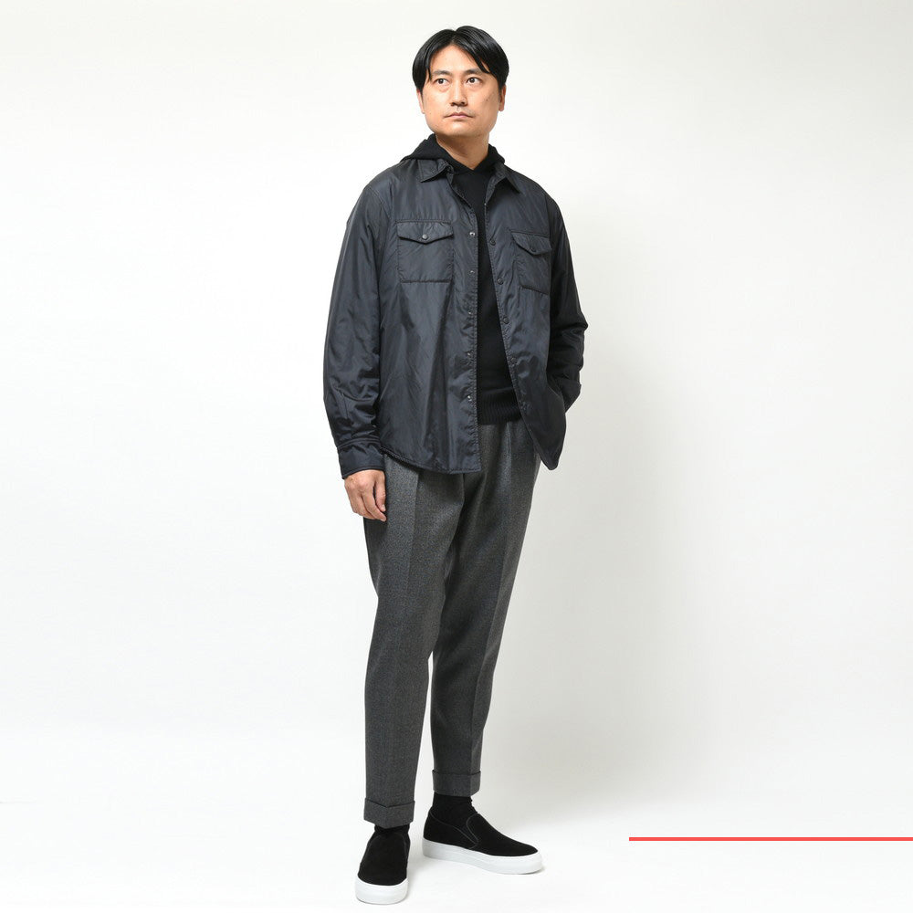 ASPESI（アスペジ） パデッドナイロンCPOシャツ I029 13PIU/22921II0297961