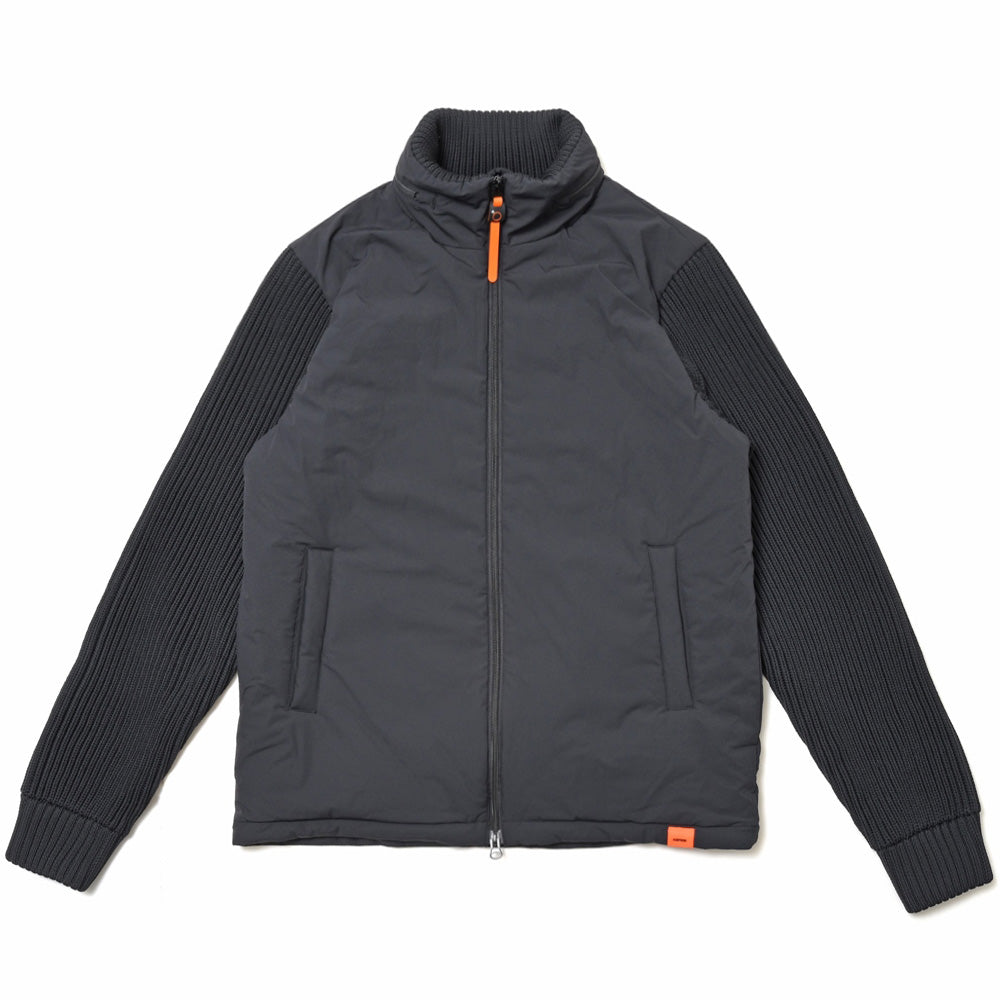 ASPESI（アスペジ） パデッドストレッチナイロン×ローゲージポリエステルニットハイブリッドブルゾン 2I01 BERG/24924I2I01L589
