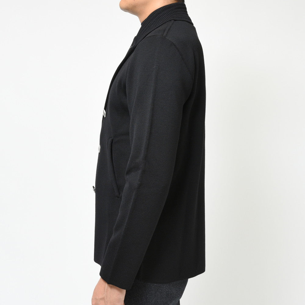 LARDINI（ラルディーニ） ウールミラノリブダブルブレストニットジャケット ALJM01J000