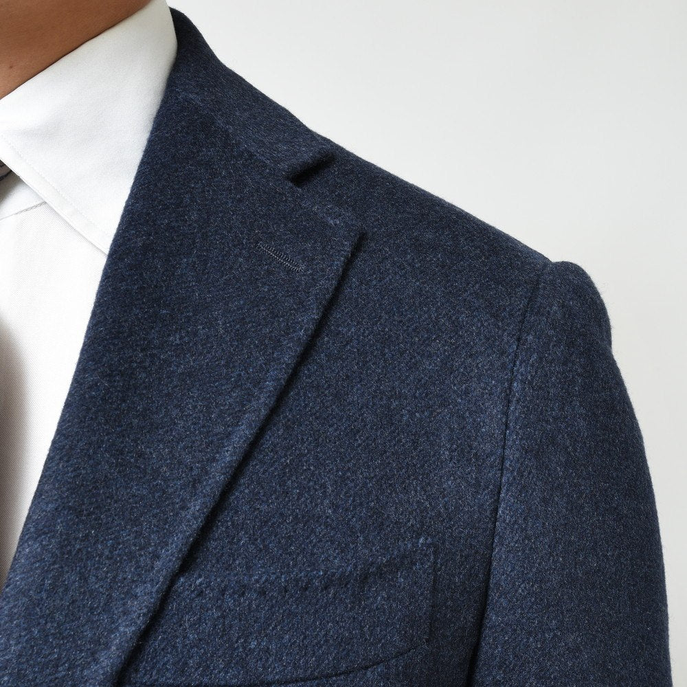 guji（グジ） カシミアフランネル3Bジャケット GUJ-02F（MADE BY RING JACKET / LoroPianaファブリック使用)【秋/冬】