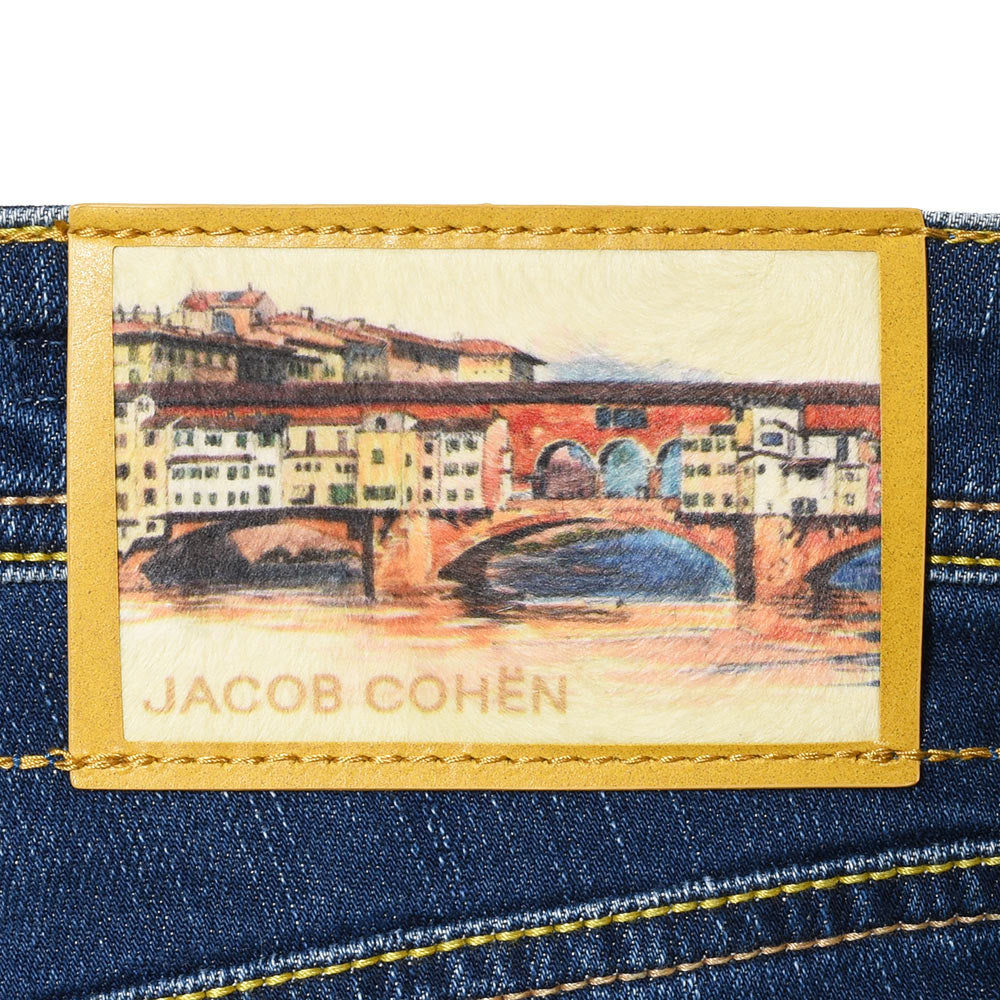 JACOB COHEN（ヤコブコーエン） BARDバード PREMIUM EDITION ウォッシュドコットンストレッチ テーパードフィットデニム 226-82474