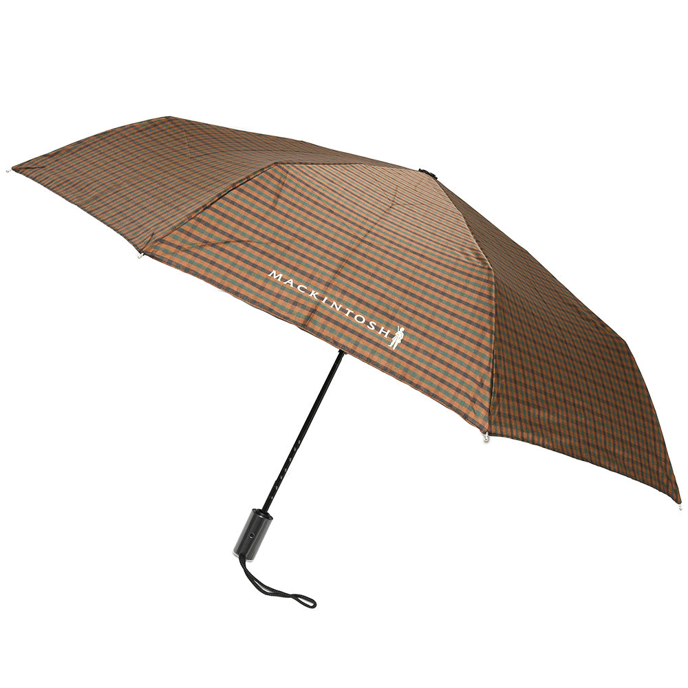 MACKINTOSH（マッキントッシュ） UVカットポリエステルギンガムチェックフォールディングアンブレラ AYR UMBRELLA