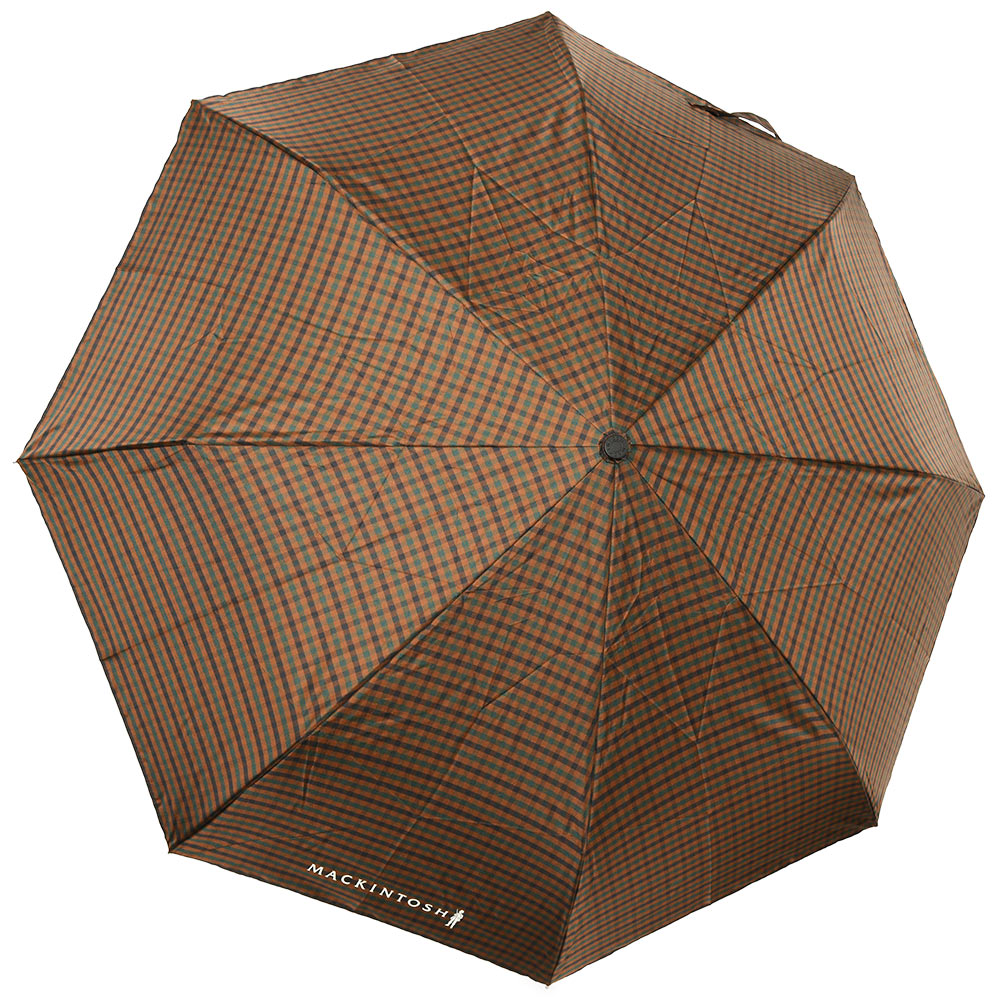 MACKINTOSH（マッキントッシュ） UVカットポリエステルギンガムチェックフォールディングアンブレラ AYR UMBRELLA