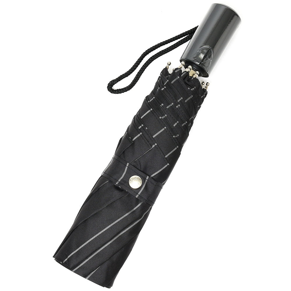 MACKINTOSH（マッキントッシュ） UVカットポリエステルチョークストライプフォールディングアンブレラ AYR UMBRELLA