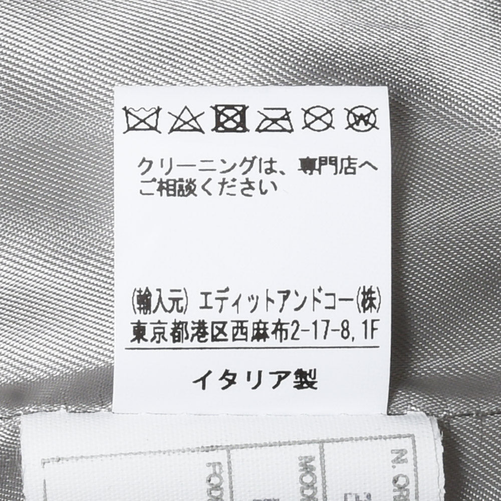 Cinquanta（チンクアンタ） ラムナッパレザーダブルライダース(0.6mm厚) H518/3-1010