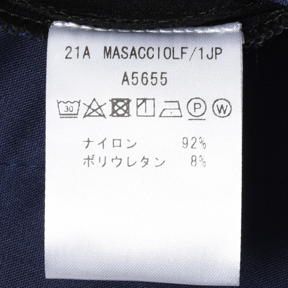 giab's ARCHIVIO（ジャブス アルキヴィオ） guji golf別注MASACCIOマサッチョ イージーテックナイロンクリースステッチテーパードシャーリングパンツ