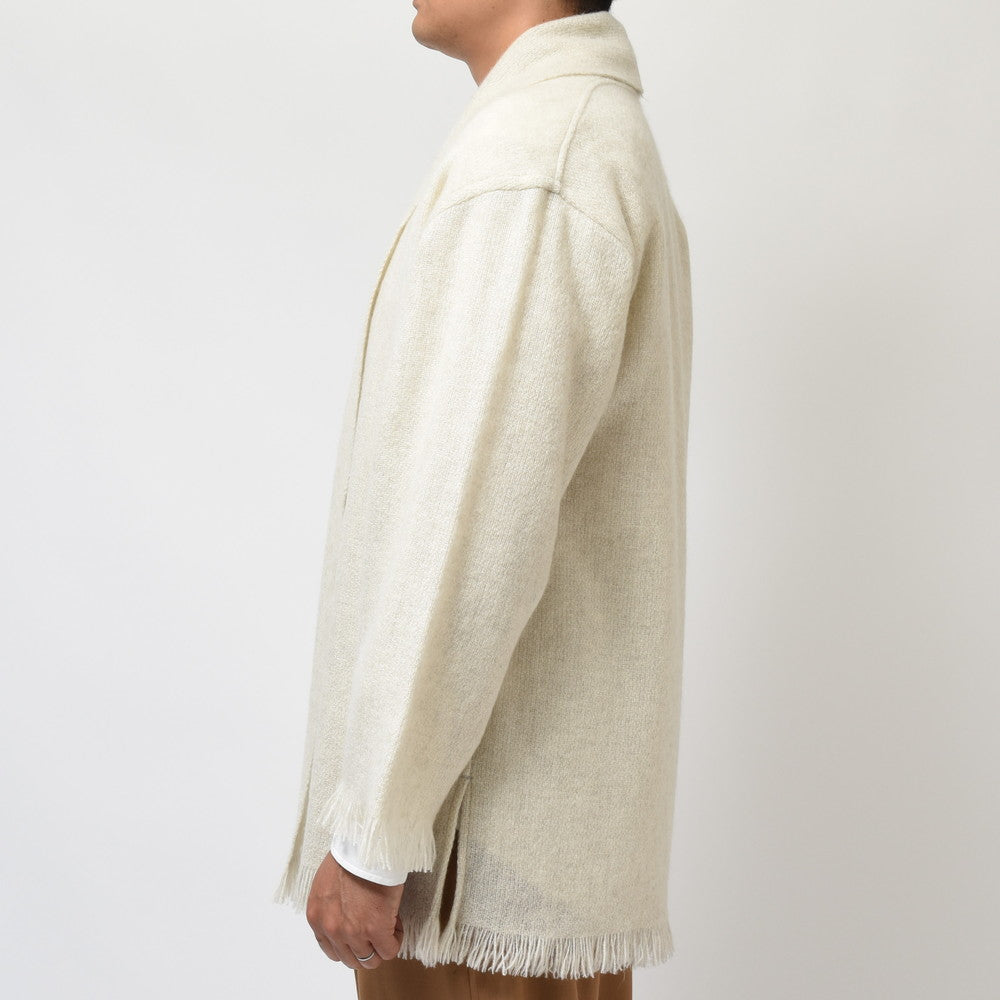 COMOLI（コモリ）×Norlha（ノラ） ヤクウールストールジャケット NOMAD NETS