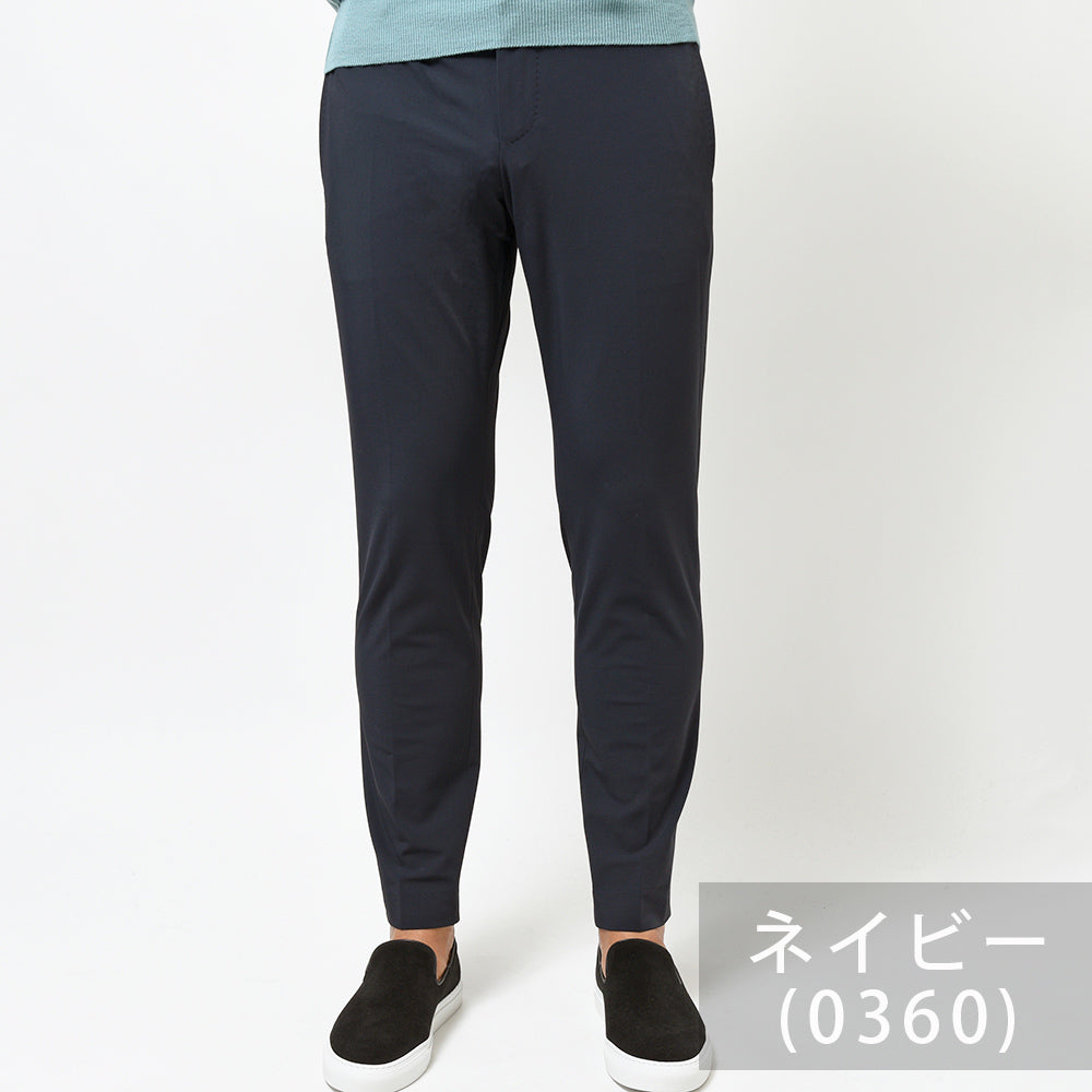 PT TORINO ピーティー トリノ Active コットン ナイロン ストレッチ ノープリーツ パンツ EPSILON BACK ZIP