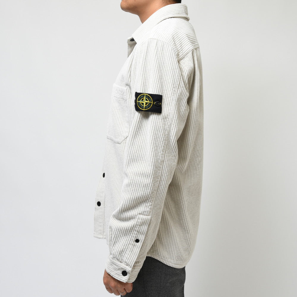 STONE ISLAND(ストーンアイランド) ガーメントダイコットンコーデュロイシャツブルゾン 79-151-13-11