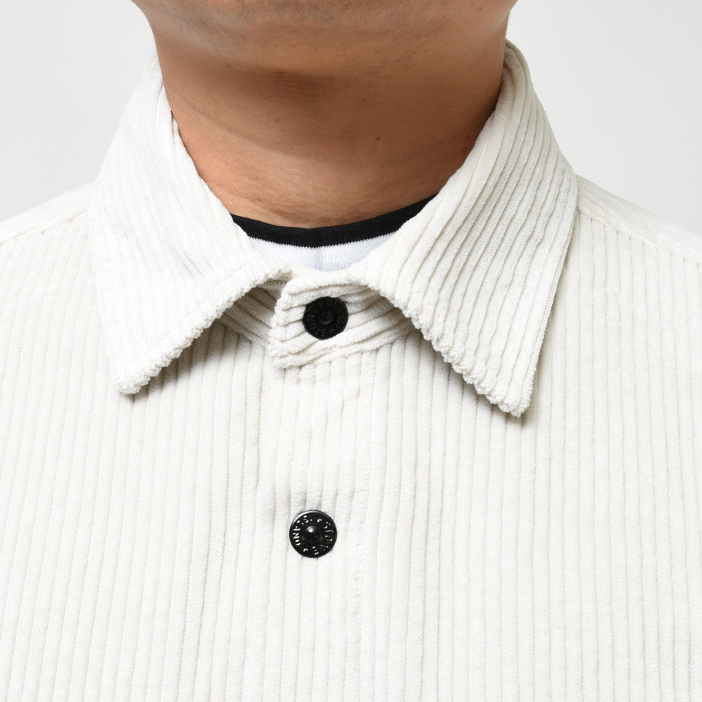 STONE ISLAND(ストーンアイランド) ガーメントダイコットンコーデュロイシャツブルゾン 79-151-13-11