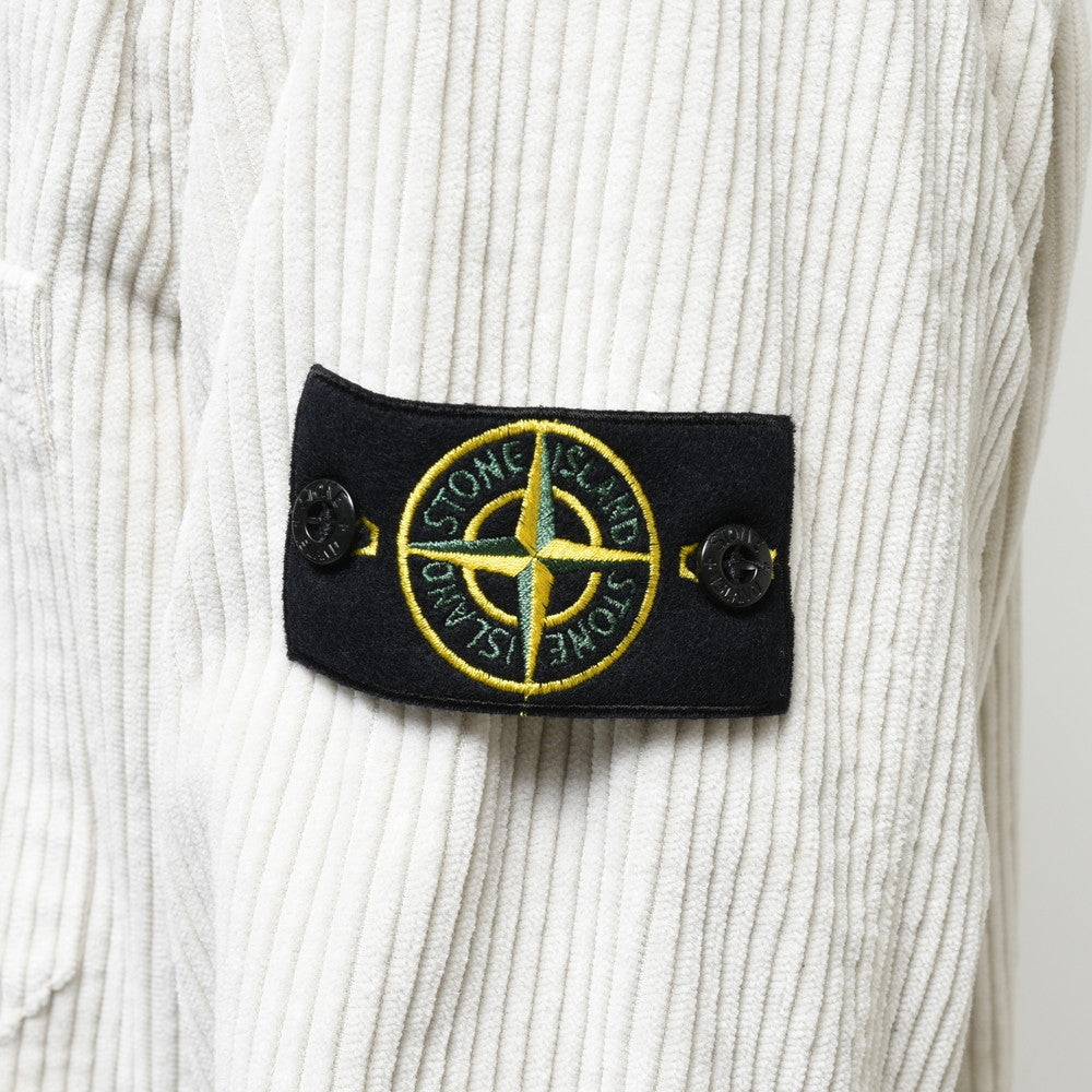 STONE ISLAND(ストーンアイランド) ガーメントダイコットンコーデュロイシャツブルゾン 79-151-13-11