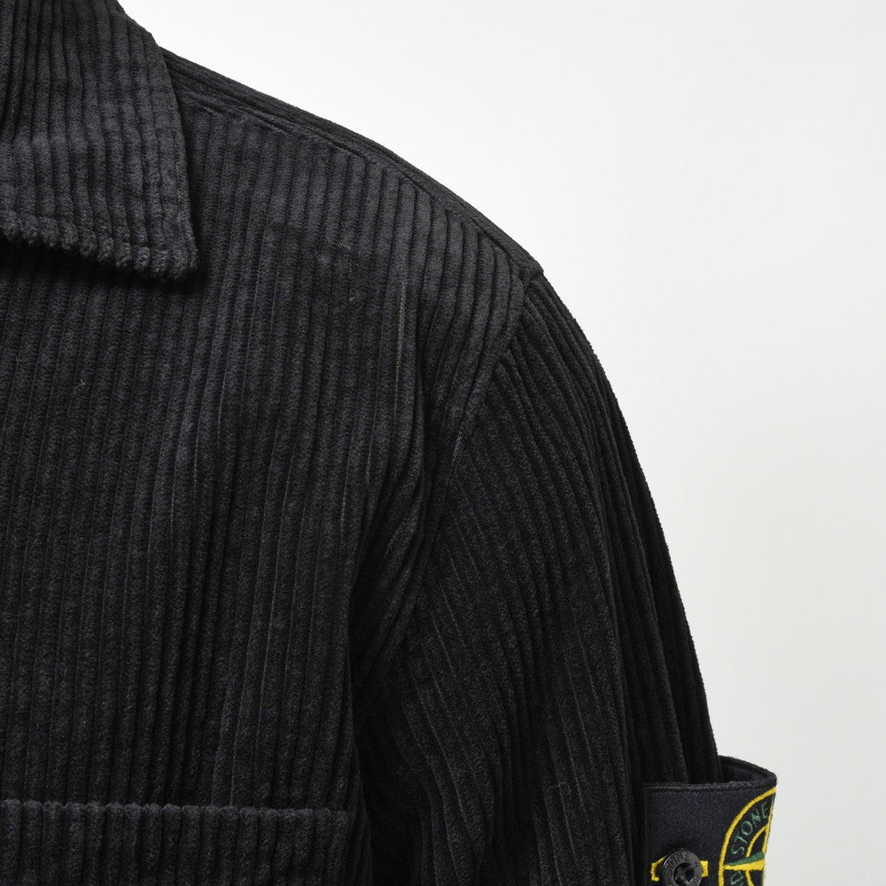 STONE ISLAND(ストーンアイランド) ガーメントダイコットンコーデュロイシャツブルゾン 79-151-13-11