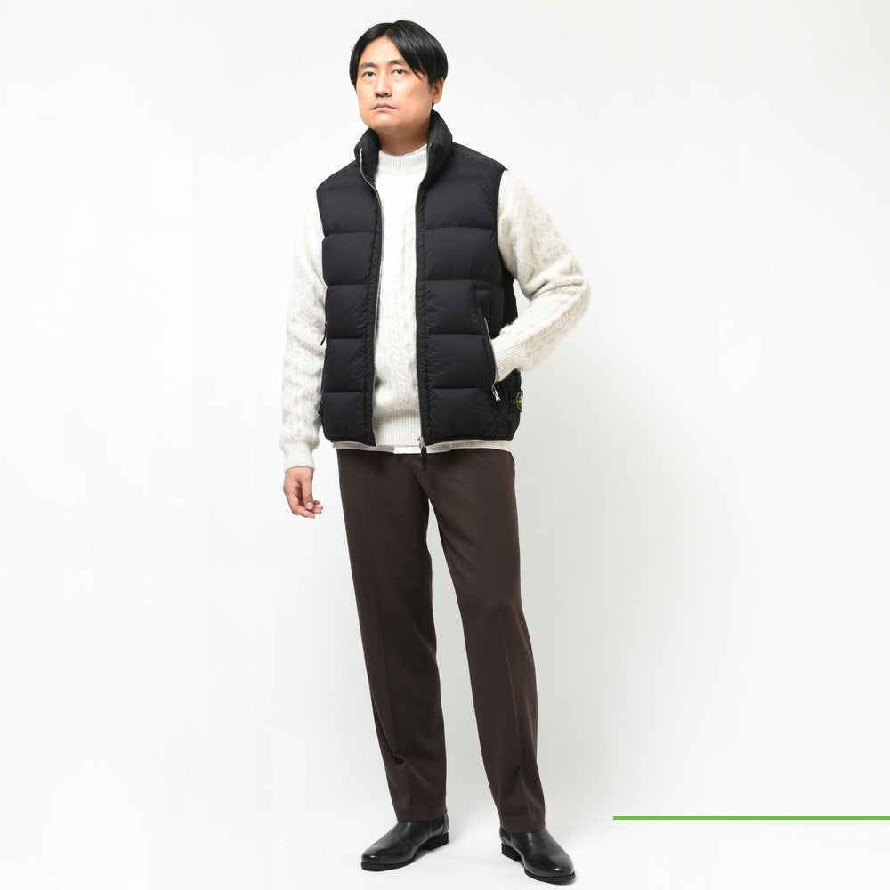 STONE ISLAND(ストーンアイランド) ガーメントダイシームレスダウンベスト 79-15G-14-28