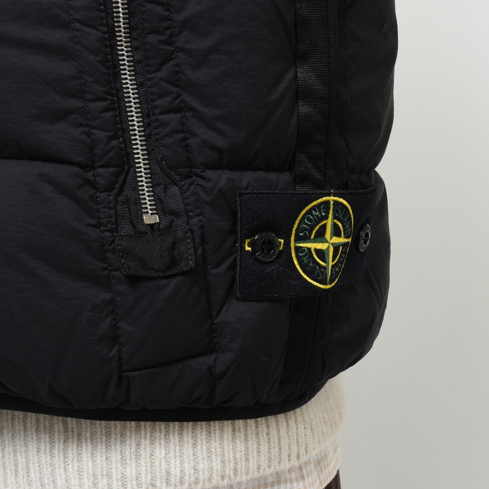 STONE ISLAND(ストーンアイランド) ガーメントダイシームレスダウンベスト 79-15G-14-28