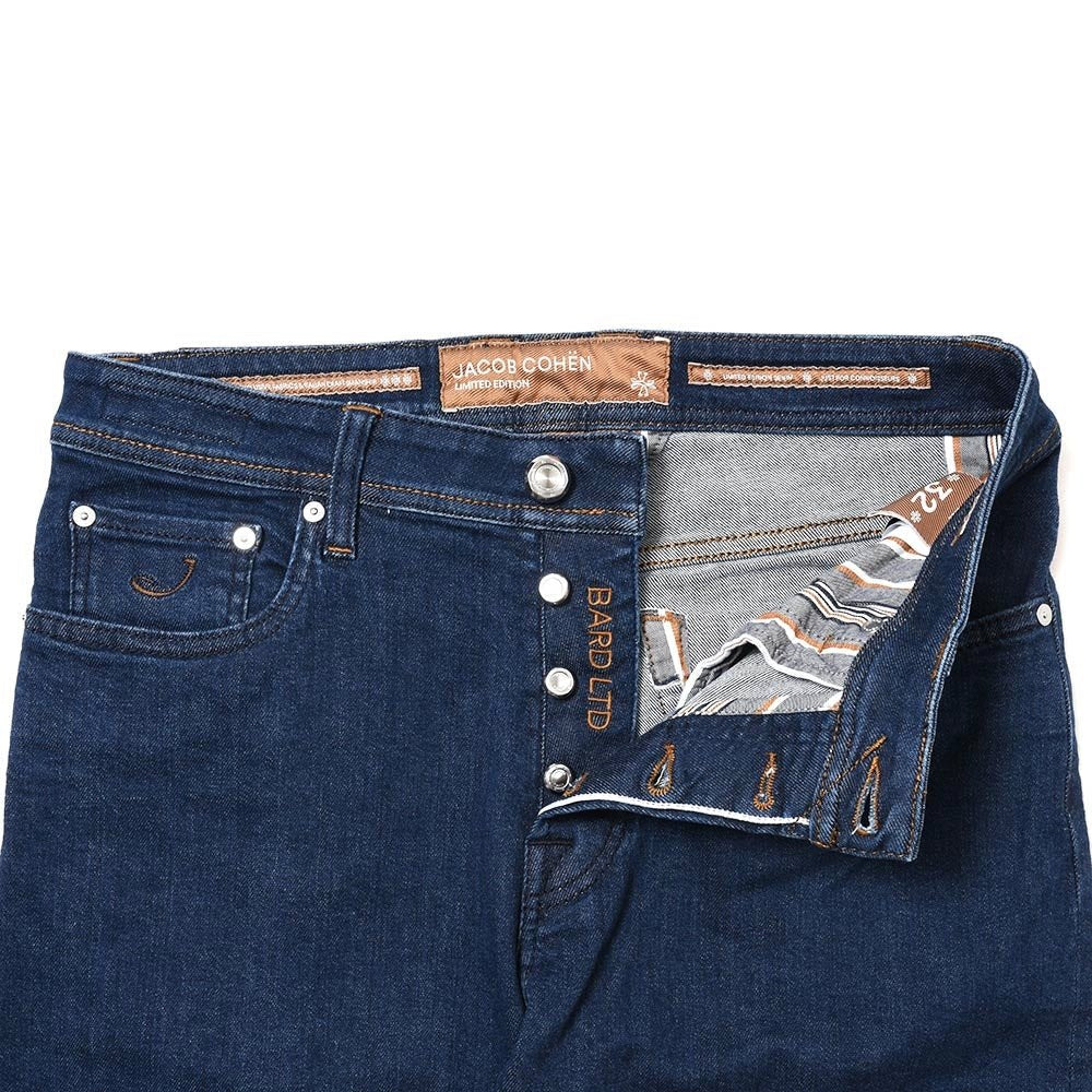 JACOB COHEN（ヤコブコーエン） BARDバード LIMITED EDITION ウォッシュドタイトストレートストレッチセルビッジデニム  226-82155/S3619/484D
