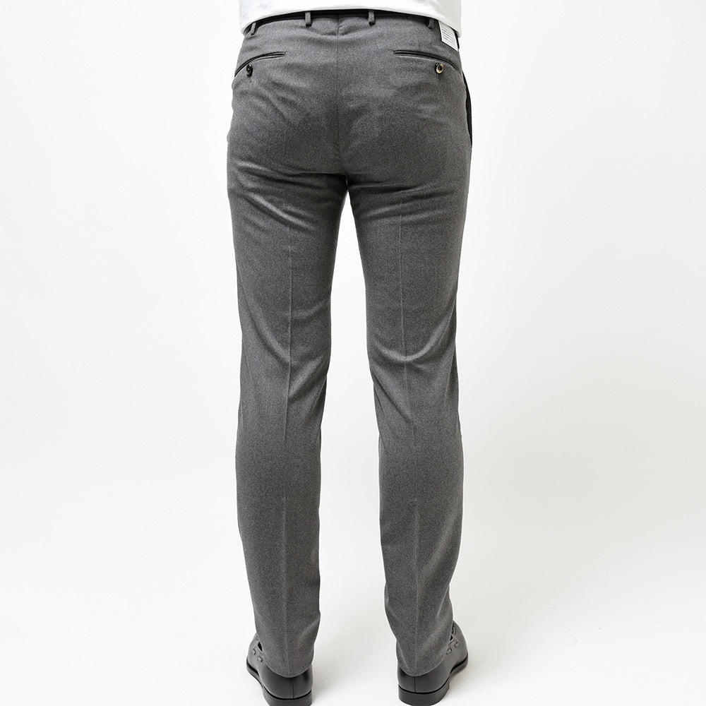 PT TORINO ピーティー トリノ Travel ウォッシャブルライトテクノウールフランネル ストレッチ ノープリーツ ドレスパンツ SUPERSLIM FIT