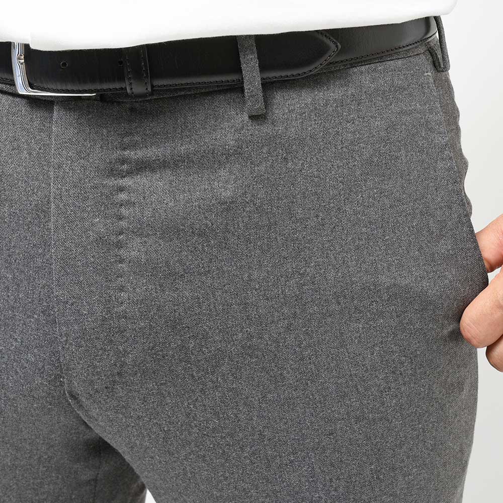 PT TORINO ピーティー トリノ Travel ウォッシャブルライトテクノウールフランネル ストレッチ ノープリーツ ドレスパンツ SUPERSLIM FIT