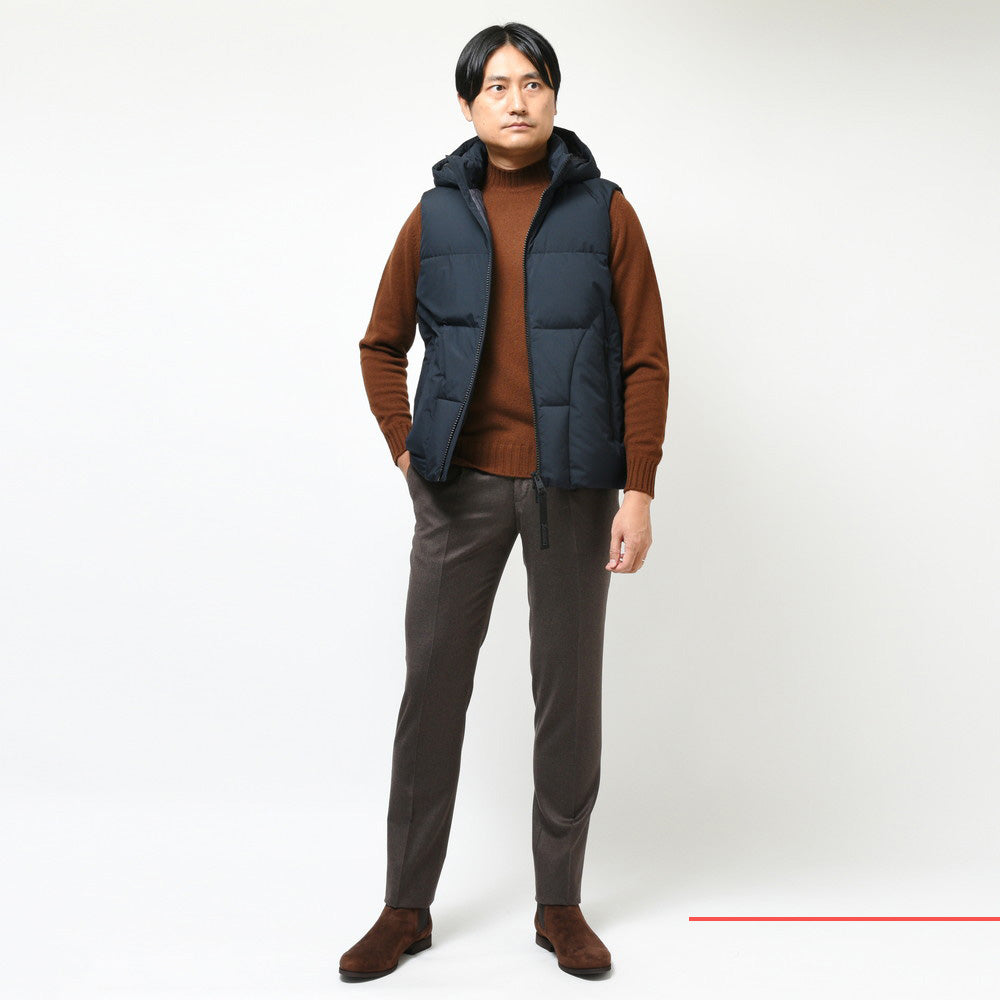 HERNO（ヘルノ） Laminarラミナー 2レイヤーゴアテックスフーディーダウンベスト PI00321UL-11106