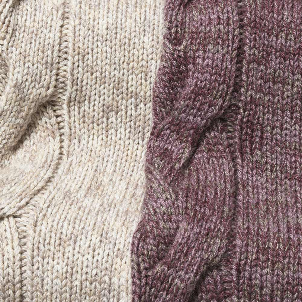 Settefili Cashmere セッテフィーリ カシミア カシミヤ ケーブル ショールカラー ニットカーディガン