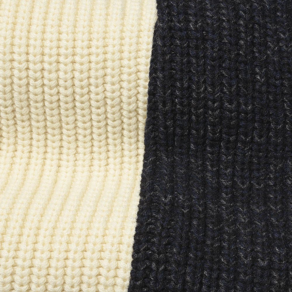 Settefili Cashmere セッテフィーリ カシミア ウール カシミヤ リブ ショールカラー ダブル6Bニットカーディガン