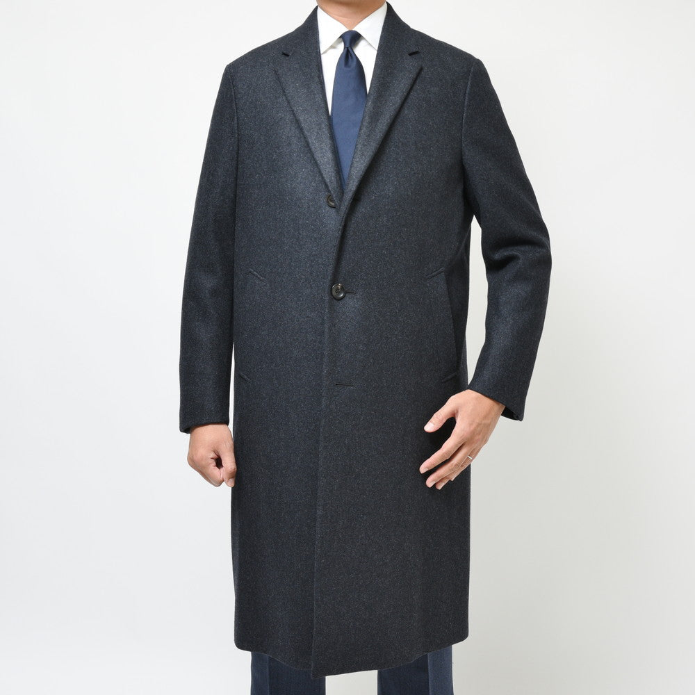 GIANFRANCO BOMMEZZADRI（ジャンフランコ ボメザドリ） ウールフランネルチェスターフィールドコート L-COAT-J/E6966