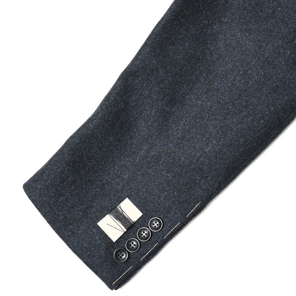 GIANFRANCO BOMMEZZADRI（ジャンフランコ ボメザドリ） ウールフランネルチェスターフィールドコート L-COAT-J/E6966