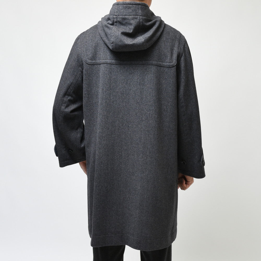 MILA SCHON MILANO（ミラ ショーン ミラノ） ウールカシミアヘリンボーンダッフルコート 26052Y