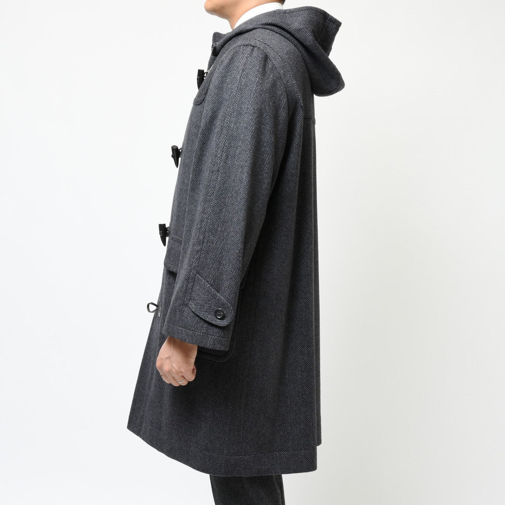 MILA SCHON MILANO（ミラ ショーン ミラノ） ウールカシミアヘリンボーンダッフルコート 26052Y