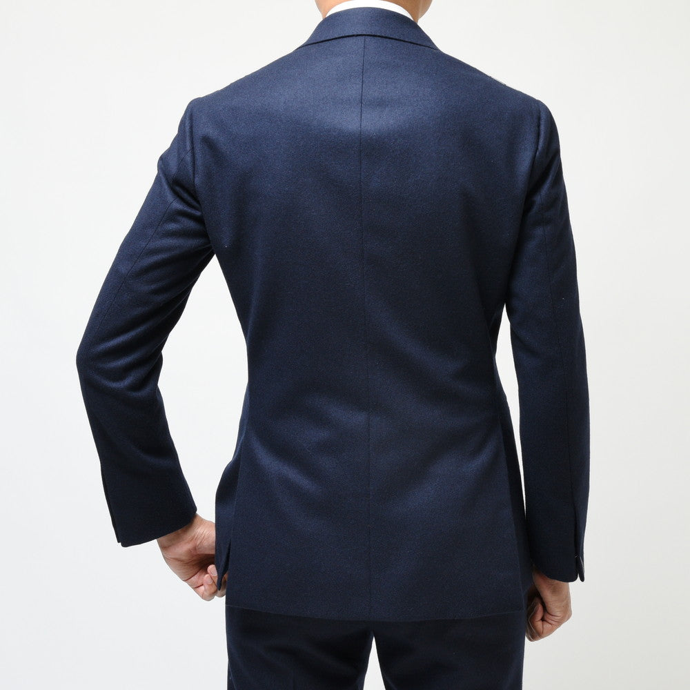 guji（グジ） ウールフランネル6B1プリーツダブルスーツ(MADE BY RING JACKET / FOX Brothersファブリック使用) 【秋/冬】