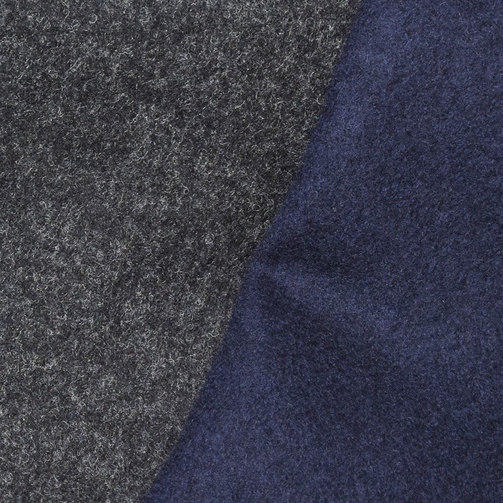 guji（グジ） ウールフランネル6B1プリーツダブルスーツ(MADE BY RING JACKET / FOX Brothersファブリック使用) 【秋/冬】