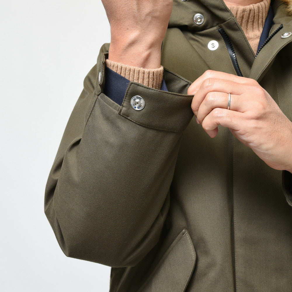 MACKINTOSH（マッキントッシュ） RAINTEC SKY PARKA DOWNレインテックスカイパーカ ウォーターレペレントポリウールツイルフーディーダウンコート