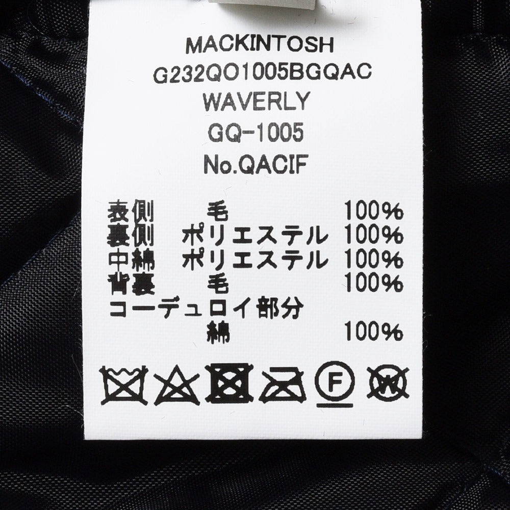 MACKINTOSH（マッキントッシュ） WAVERLYウェーヴァリー ウールサキソニーキルティングジャケット