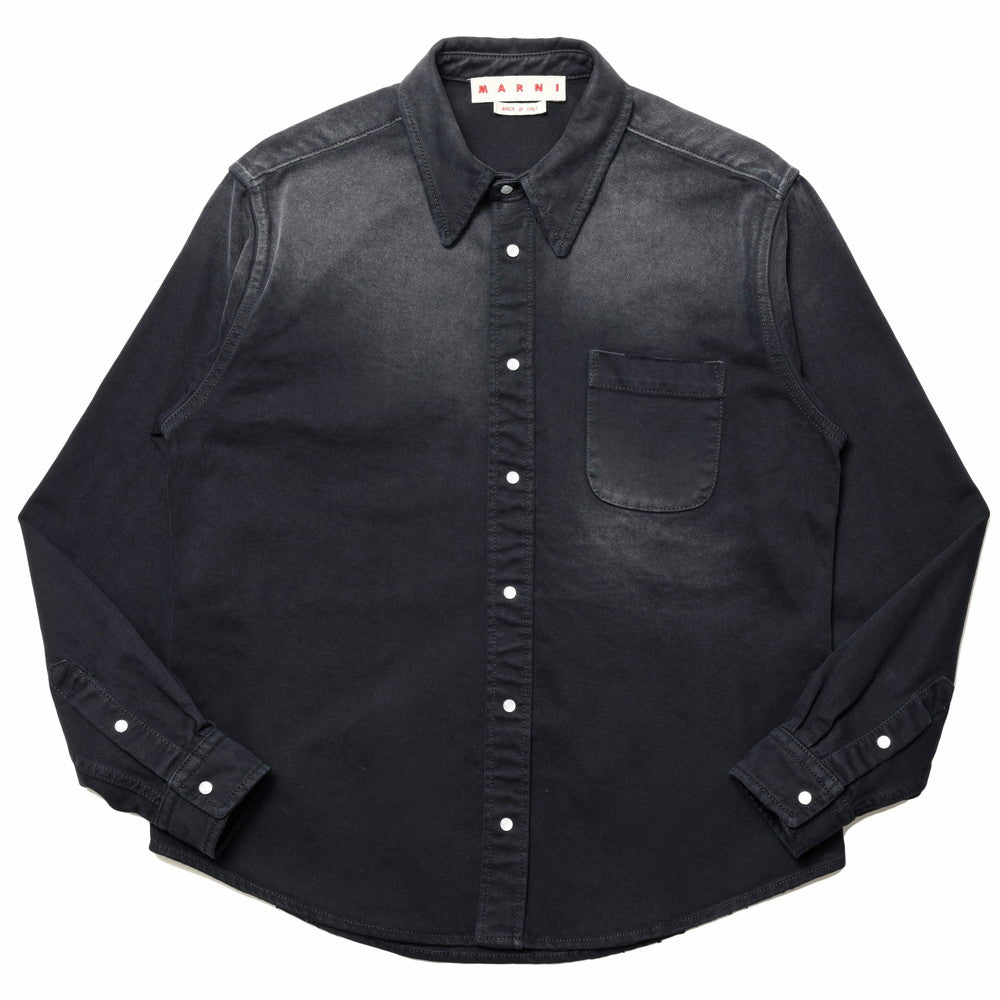 MARNI（マルニ） コットンウォッシュドデニムシャツ CUJU0015A0 USCV87