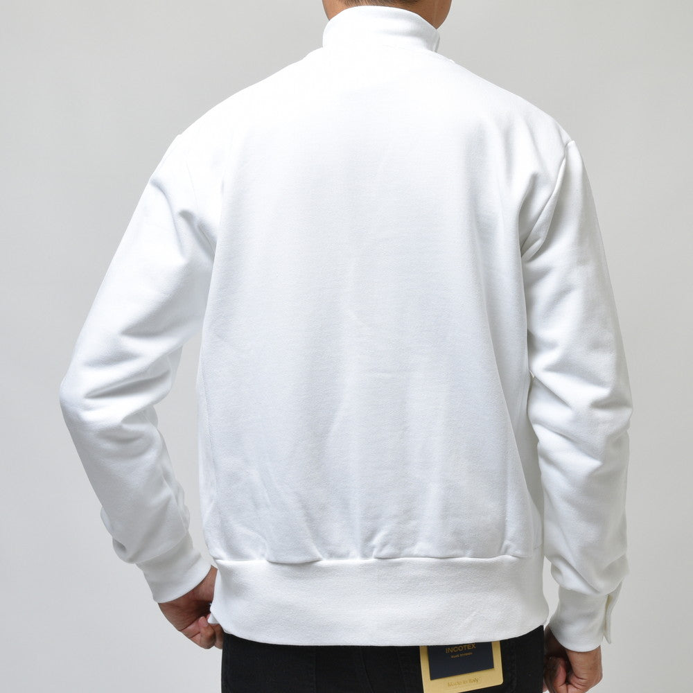 ELACIO（エラシオ） コットンスウェットカーディガン V-NK CARDIGAN