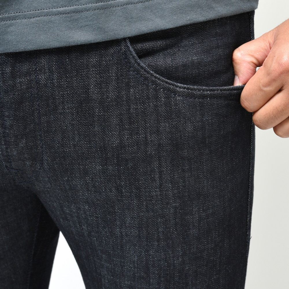 INCOTEX BLUE DIVISION（インコテックス ブルーディヴィジョン） Slim Fit ワンウォッシュスリムテーパードストレッチデニム 407-81575