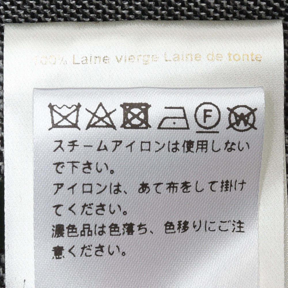 BERWICH（ベルウィッチ） SCOTCHスコッチ ウールシャークスキン2インプリーツクロップドパンツ MZ1026
