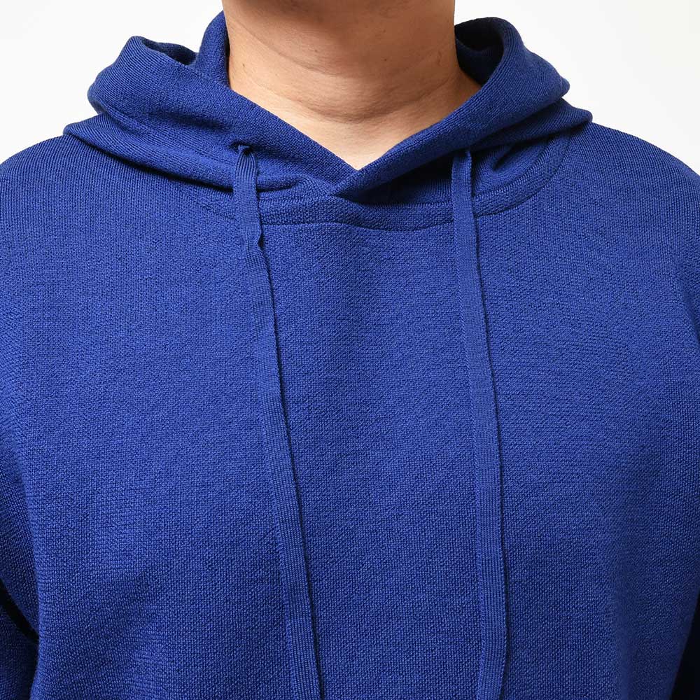 JOHN SMEDLEY ジョンスメドレー RAE メリノウール 30ゲージ ダブルジャガード ニットパーカー STANDARD FIT