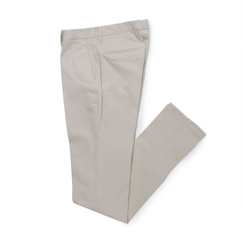 インコテックス / ノープリーツ ストレッチコットン パンツ/SLIM FIT/1W0030-4290B