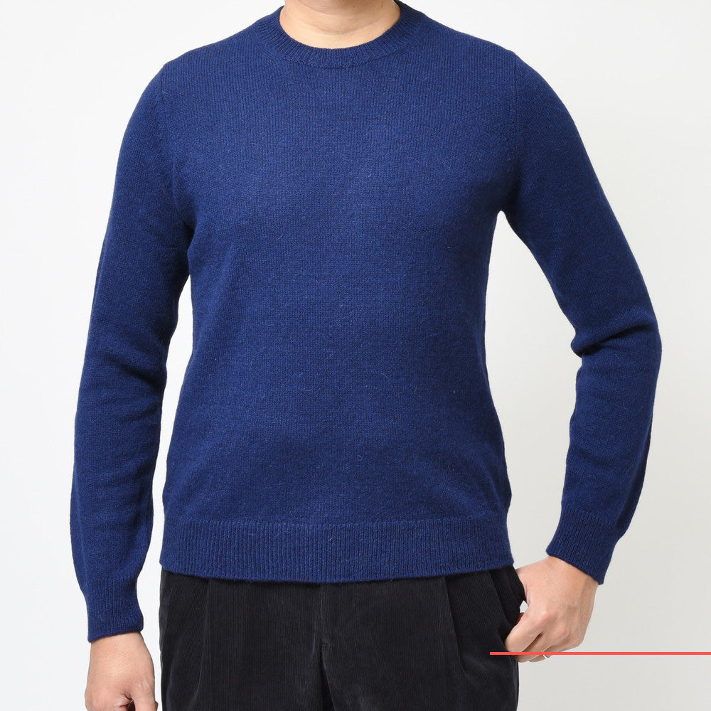 ZANONE（ザノーネ） 7ゲージアルパカナイロンクルーネックニット GIRO/SLIM FIT/813067/Z2837